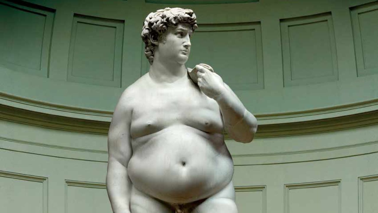Толстые женщины совсем голые решили тряхнуть жирком