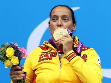 Teresa Perales, oro en Londres 2012 Teresa Perales, oro en Londres 2012