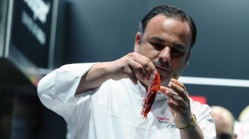 El cocinero Ángel León, chef del restaurante gaditano Aponiente