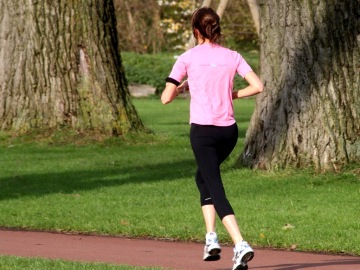 Mujer corriendo
