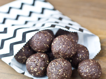 Bolitas de chocolate