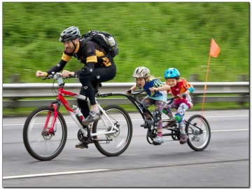 Remolques para ni&ntilde;os en bici