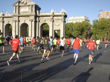 Correr por las calles de Madrid Correr por las calles de Madrid