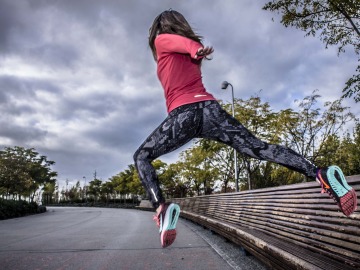 Las Guerreras Running siempre llevan una prenda rosa Las Guerreras Running siempre llevan una prenda rosa