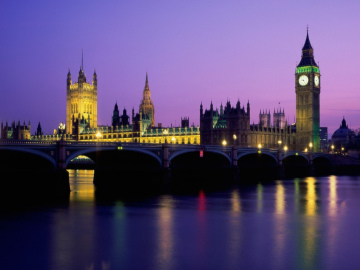Ciudad de Londres en el atardecer Ciudad de Londres en el atardecer