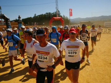 Participantes en los 101 kilómetros de La Legión de Ronda Participantes en los 101 kilómetros de La Legión de Ronda