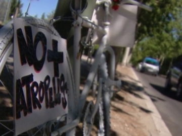 Protesta para pedir no m&aacute;s atropellos