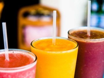 Smoothies de distintos sabores