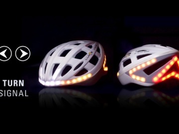 Casco brillante para ciclistas Casco brillante para ciclistas