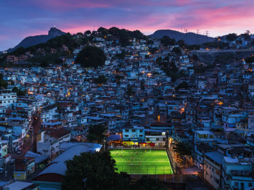 Campo de f&uacute;tbol en R&iacute;o de Janeiro