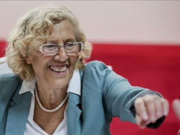 Manuela Carmena en un foro Manuela Carmena en un foro