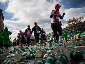 Suciedad en la Marat&oacute;n de Nueva York