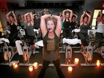 SoulCycle, sudor a la luz de las velas SoulCycle, sudor a la luz de las velas
