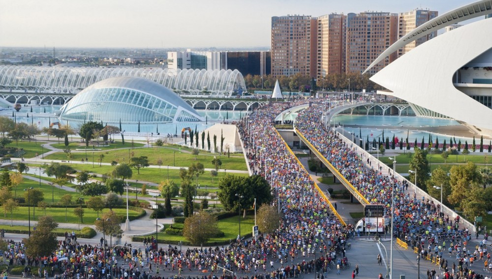 Gran participación Maratón de Valencia