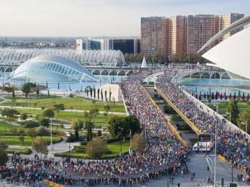 Gran participación Maratón de Valencia