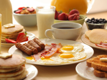 Un desayuno lo m&aacute;s de potente