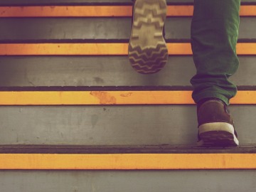 Venga, que t&uacute; puedes subir las escaleras