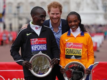 Los ganadores de la maratón de Londres Los ganadores de la maratón de Londres
