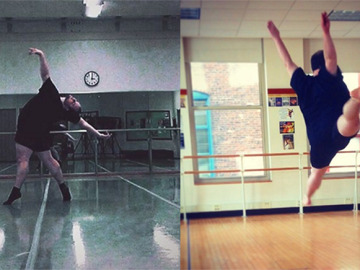 Erik Cavanaugh bailando Erik Cavanaugh bailando
