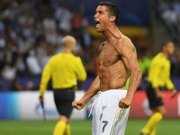 CR7 celebrando el gol de la final de Champions CR7 celebrando el gol de la final de Champions